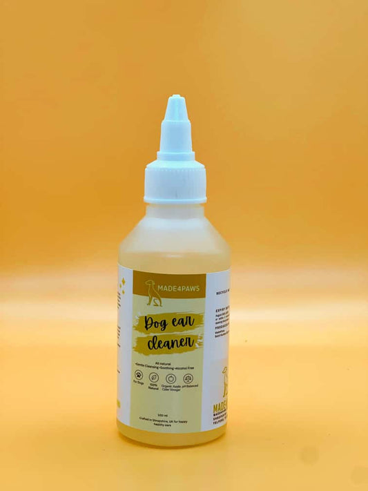 Premium Dog Ear Cleaner Solution Stop Itching, Remove Wax & Dirt