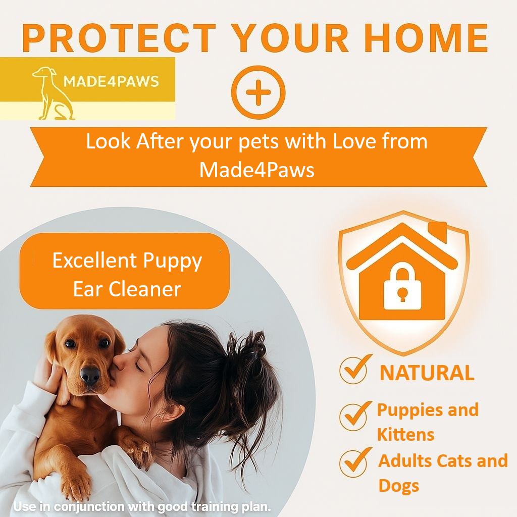 Premium Dog Ear Cleaner Solution Stop Itching, Remove Wax & Dirt