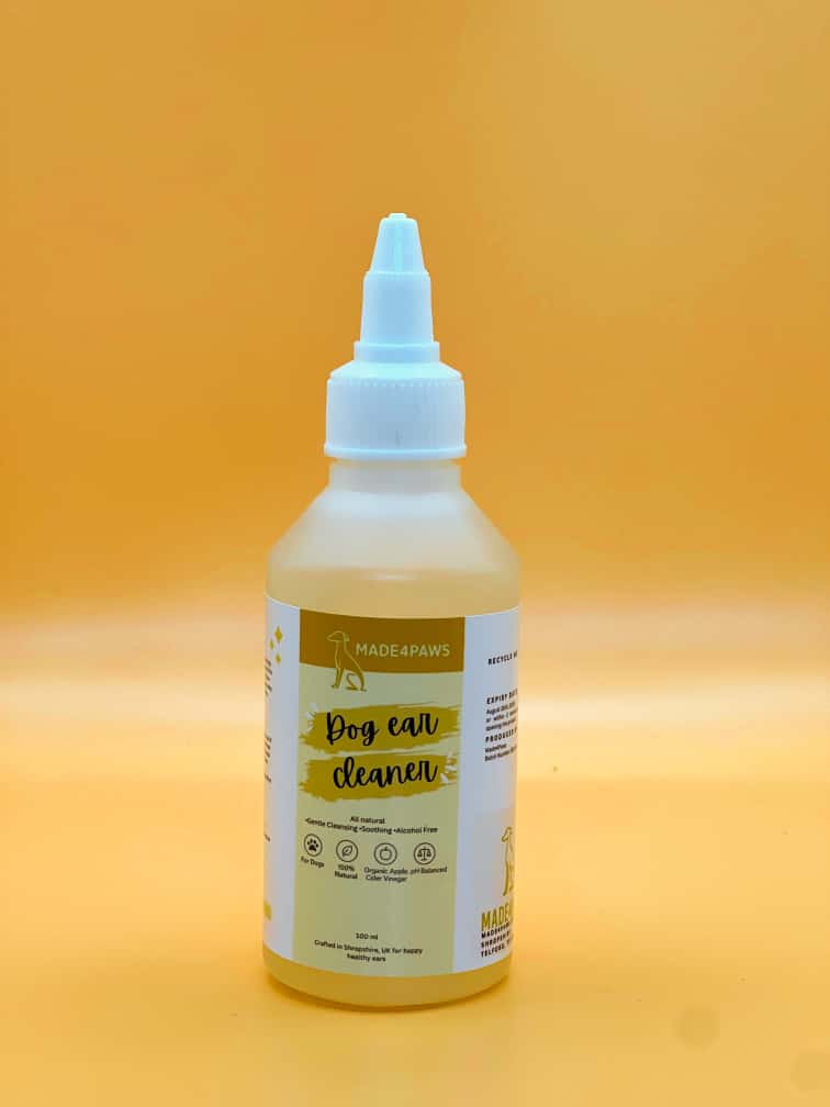 Premium Dog Ear Cleaner Solution Stop Itching, Remove Wax & Dirt
